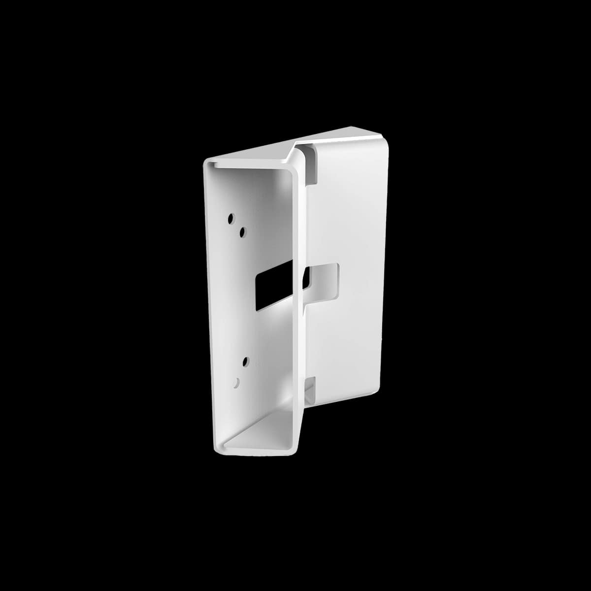 SUITABLE FOR: M73 CAMERAS ¥ 2 MM STAINLESS STEEL, WHITE ¥ INCL. MOUNTING PARTS AND 2 STAINLESS STEEL STRAPS FOR POLE DIAMETERS OF 60 TO 180 MM