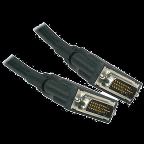 CÂBLE VIDÉO DVI-I MÂLE/MÂLE DUAL LINK (24+5) 1.8M
