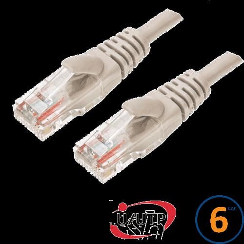 CORDON RJ45 CAT 6 U/UTP PRIMACY 20M BEIGE