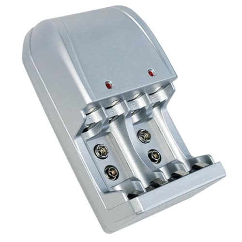 CHARGEUR D'ACCUS 160MA LR06 & 9V POUR 4 ACCUS
