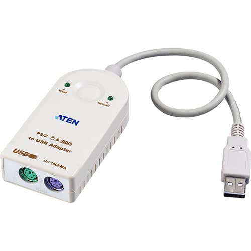 ADAPTATEUR CLAVIER SOURIS USB VERS PS2 ACTIF