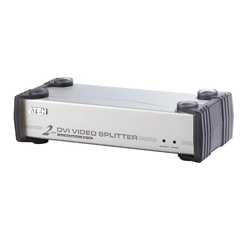 SPLITTER VIDÉO + AUDIO DVI 1 IN / 2 OUT