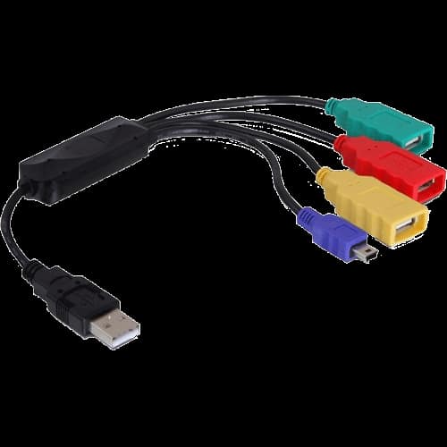 HUB USB 2.0 4 PORTS ULTRA COMPACT