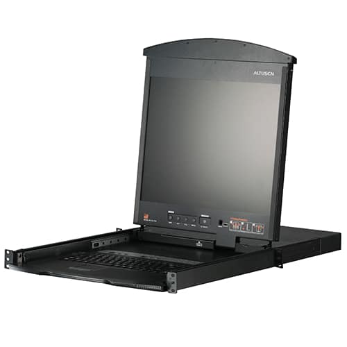 CONSOLE KVM RACKABLE TFT 17" PS2/USB 16 PORTS