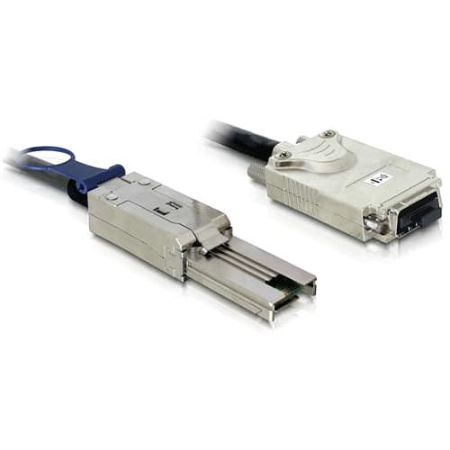 CÂBLE SAS EXTERNE SFF-8088 VERS SFF-8470 1M