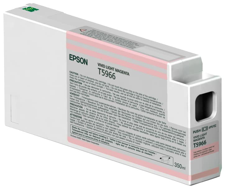 EPSON T5966 - 350 ML - MAGENTA VIF CLAIR - ORIGINAL - CARTOUCHE D'ENCRE - POUR STYLUS PRO 7890, PRO 7900, PRO 9890, PRO 9900, PRO WT7900