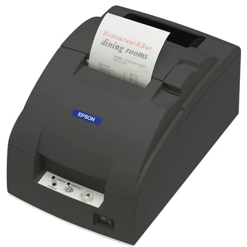 IMPRIMANTE TICKETS DE CAISSE TMU220A SÉRIE NOIRE
