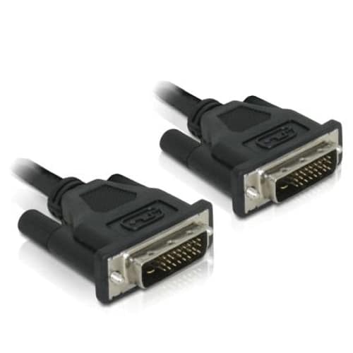 CÂBLE VIDÉO DVI-D MÂLE/MÂLE DUAL LINK (24+1) 1.8M