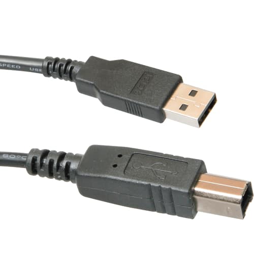 CÂBLE CERTIFIÉ USB 2.0 AB LONGUEUR 3M