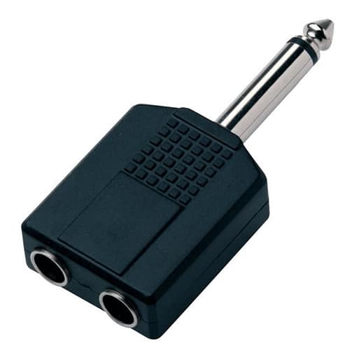 DOUBLEUR JACK 3.5MM 2 FEMELLE / 1 MÂLE MONO