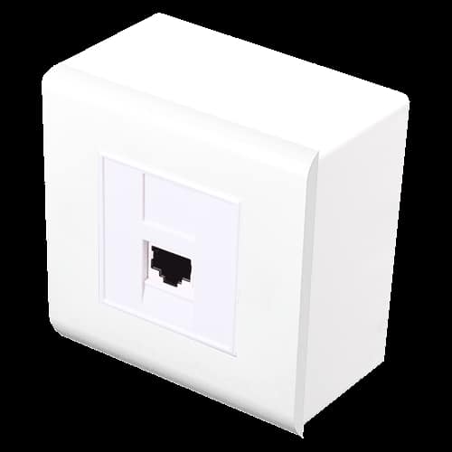 PRISE COMPLÈTE 1 RJ45 F/UTP CAT 6A FORMAT LEGRAND